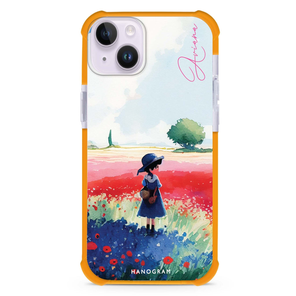 A Little Girl iPhone 15 Plus Ultra Shockproof Case