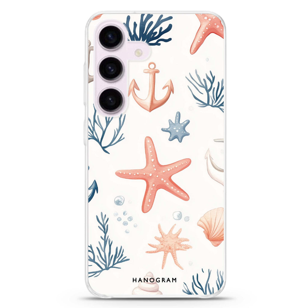Seaside Sprinkles Samsung Galaxy Ultra Clear Case