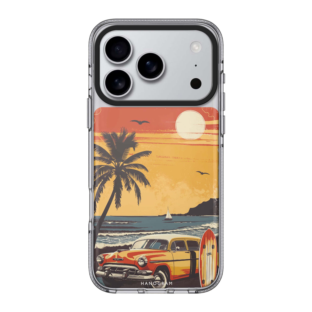 Ocean Waves wave nature summer iPhone 17 Pro Max ultra clear case
