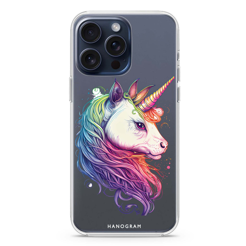 A unicorn iPhone Ultra Clear Case
