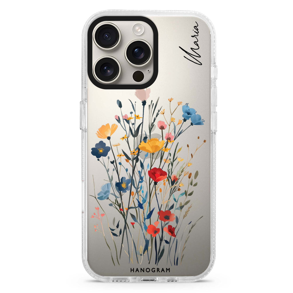 Garden Grace iPhone 16 Pro & 16 Pro Max Case - Personalized and Stylish Protection