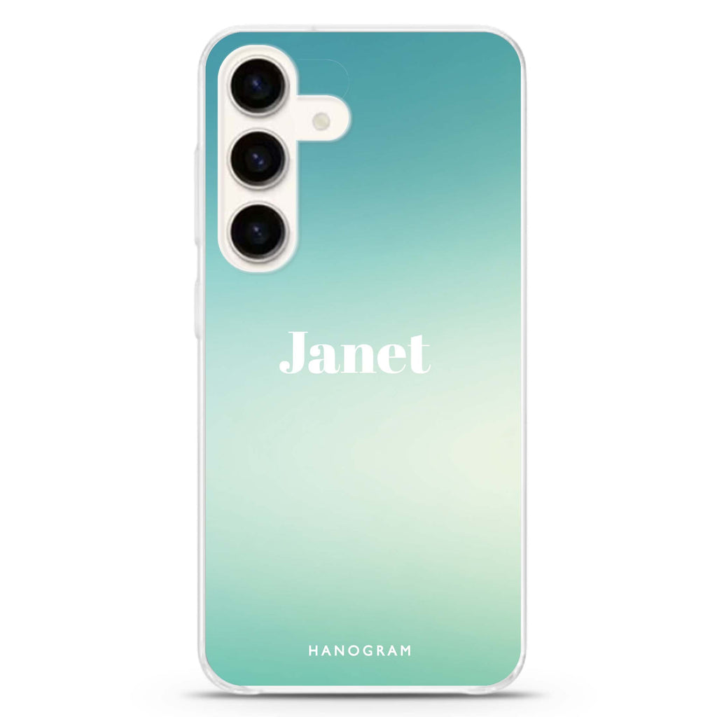Ocean Mist Samsung Galaxy Ultra Clear Case