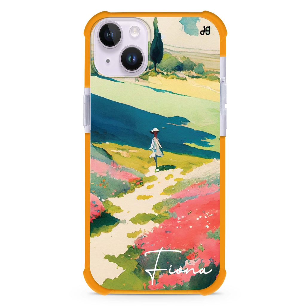 Abstract drawing iPhone 15 Plus Ultra Shockproof Case
