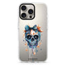 Midnight Magic Charms iPhone 16/15/14 Pro Max & Pro ultra clear case celestial design, front product view
