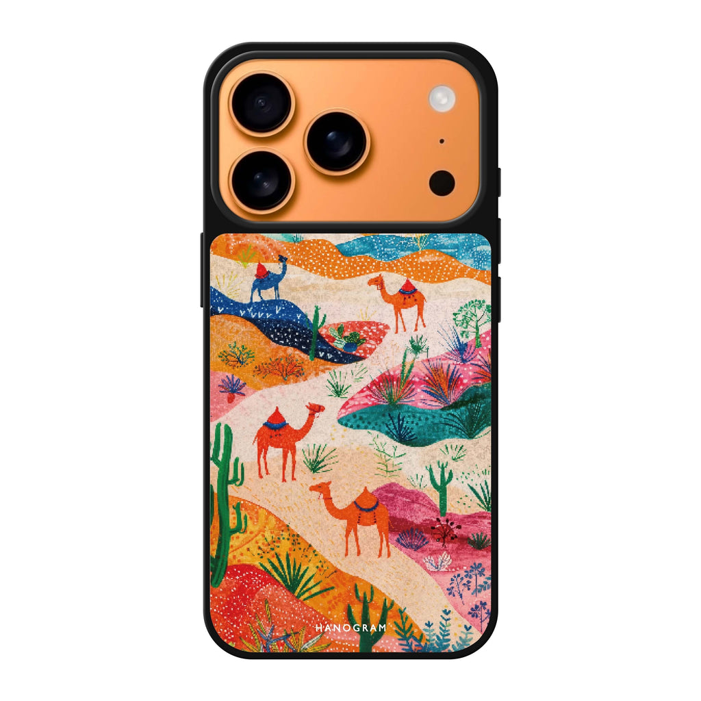 Sand Dunes Safari brown nature iPhone 17 Pro Max mirror case