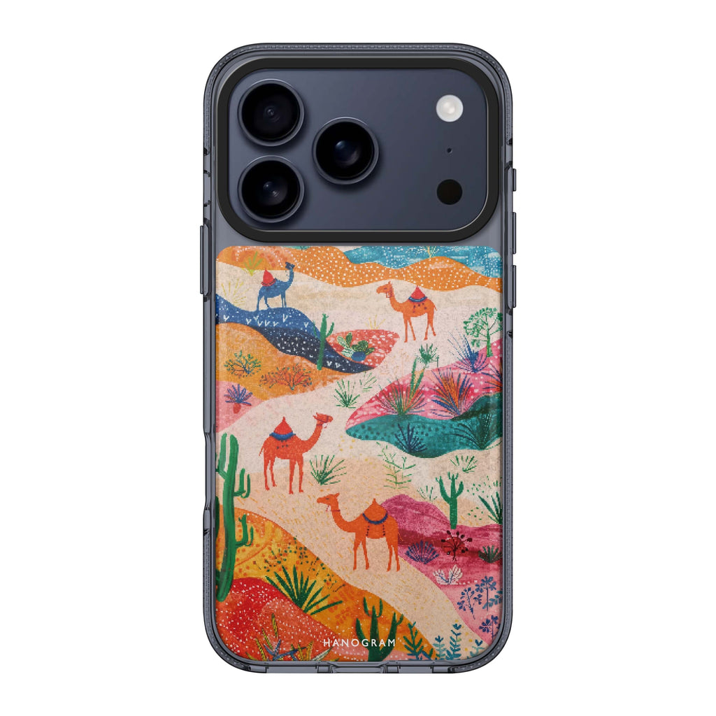 Sand Dunes Safari brown nature neutral iPhone 17 Pro Max ultra clear case