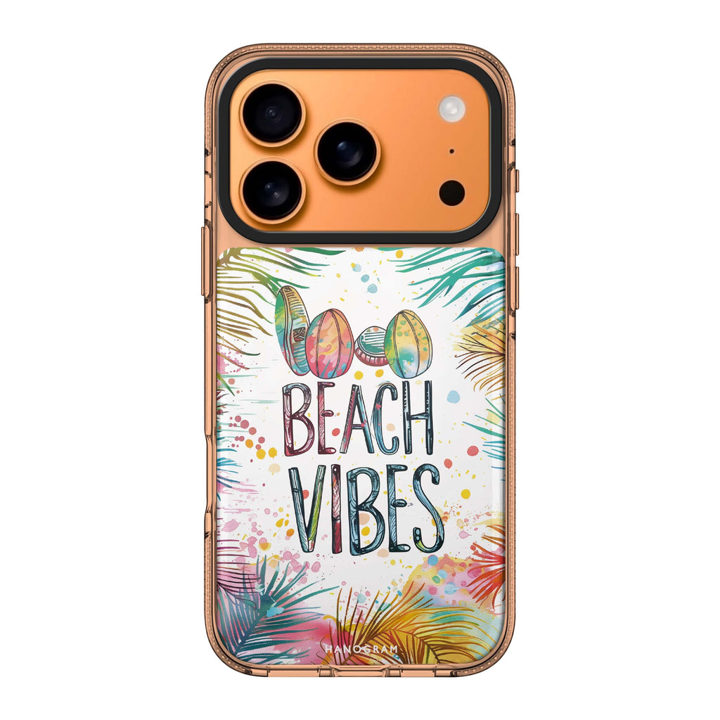 Paradise Found graphic iPhone 17 Pro Max ultra clear case
