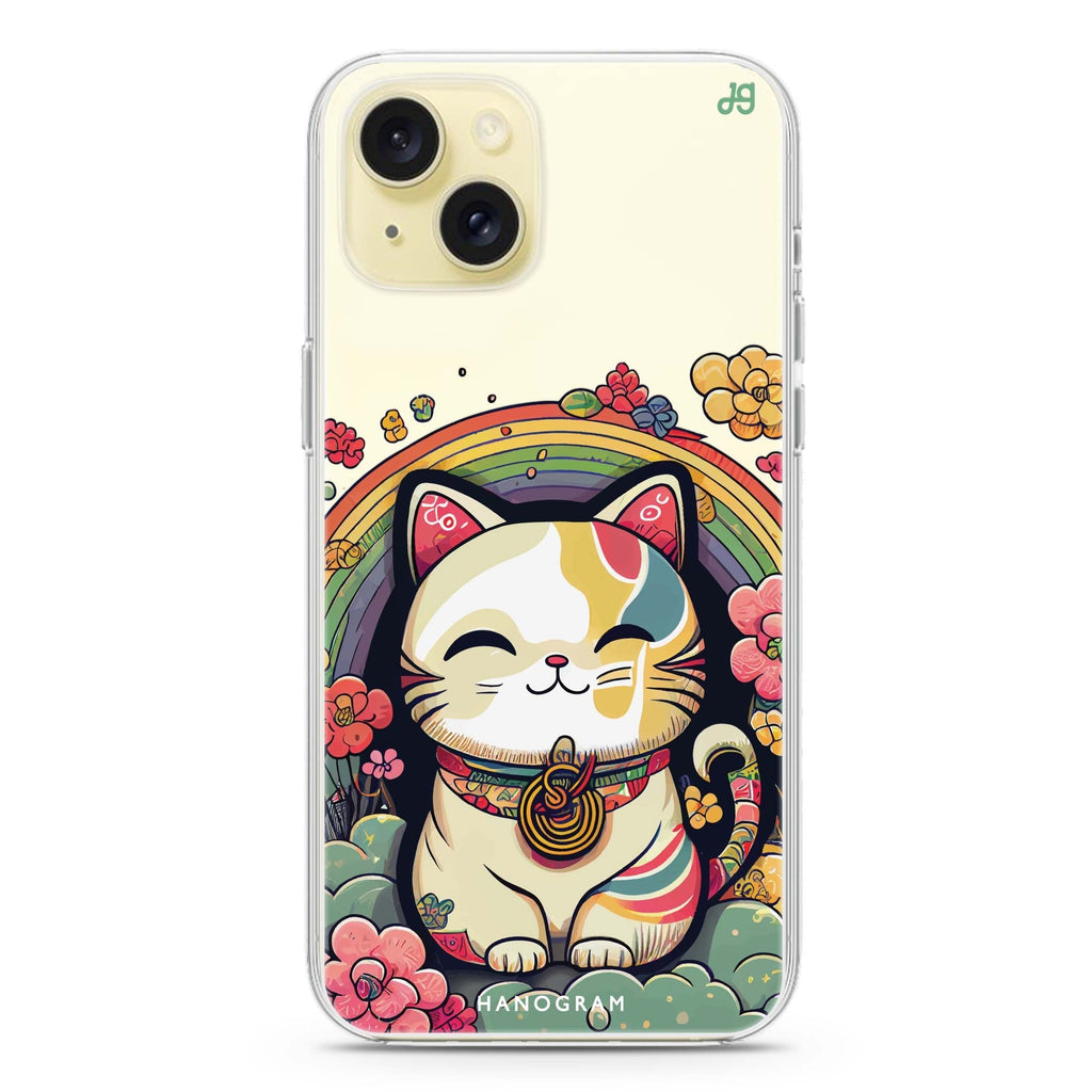 Japanese Lucky Cat iPhone Ultra Clear Case