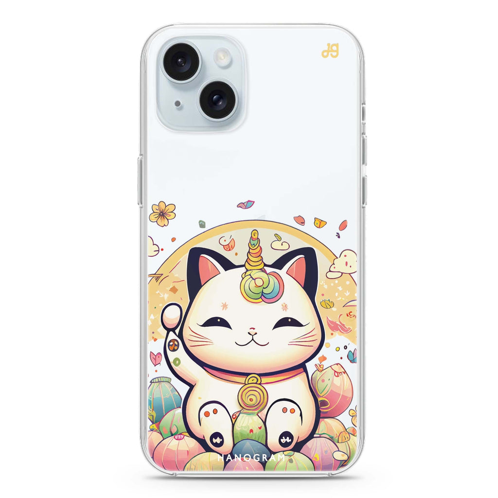 Cute Lucky Cat iPhone Ultra Clear Case