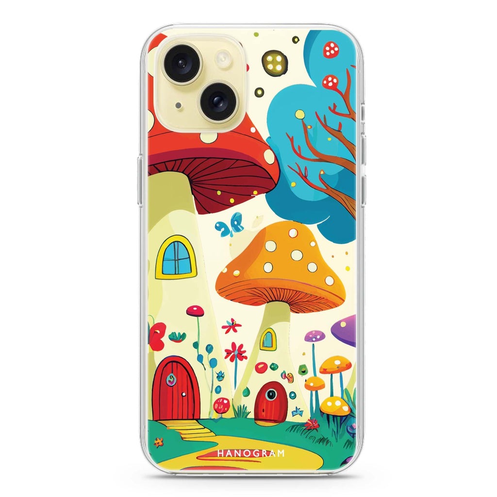 Mushroom Art iPhone Ultra Clear Case