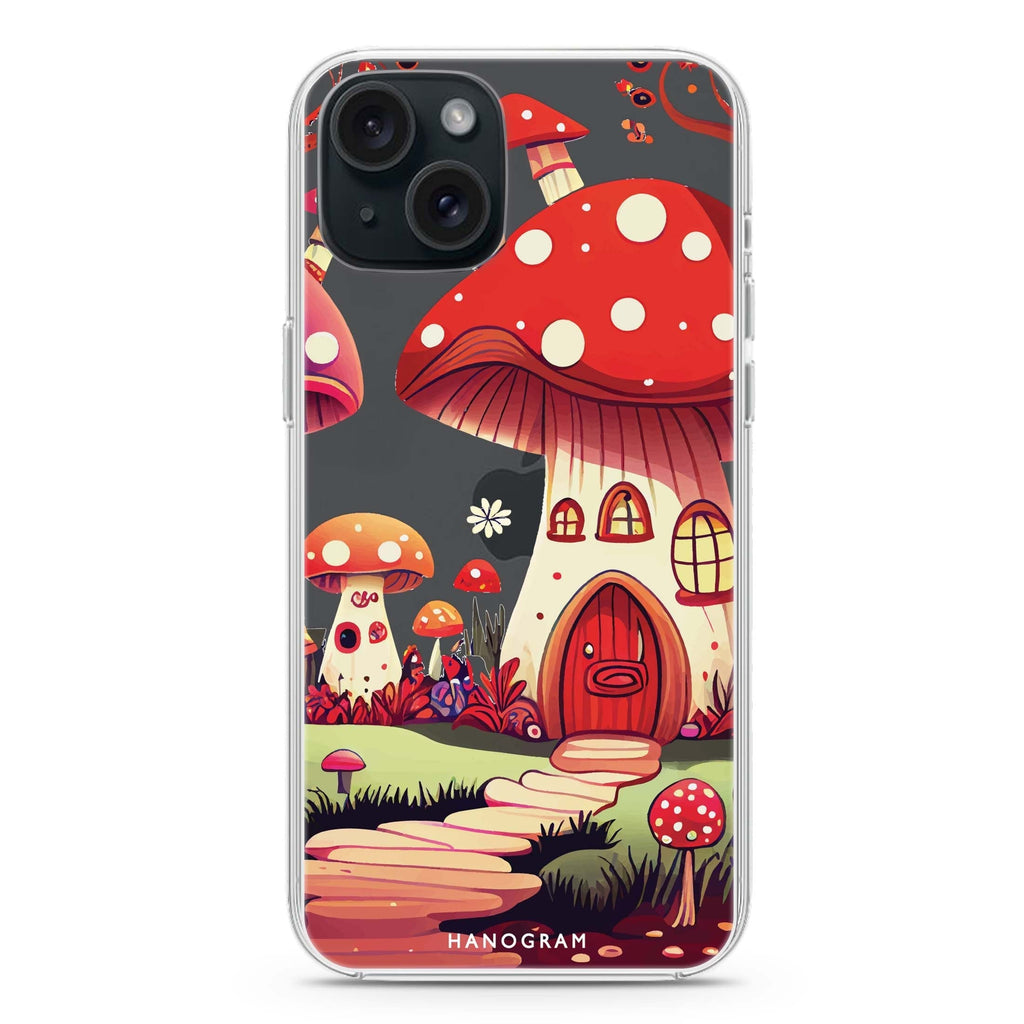 Mushroom Art iPhone Ultra Clear Case