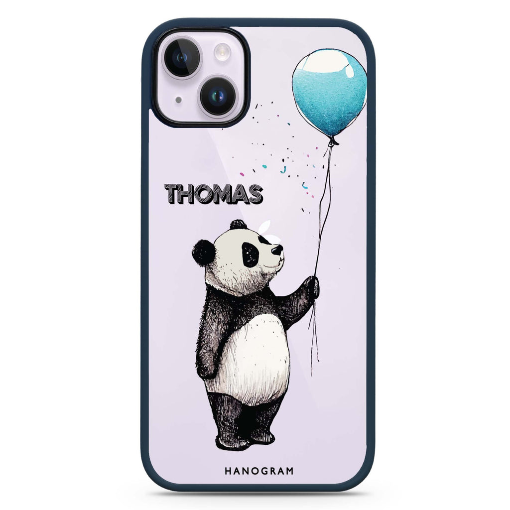 Little Panda iPhone 15 Impact Guard Bumper Case
