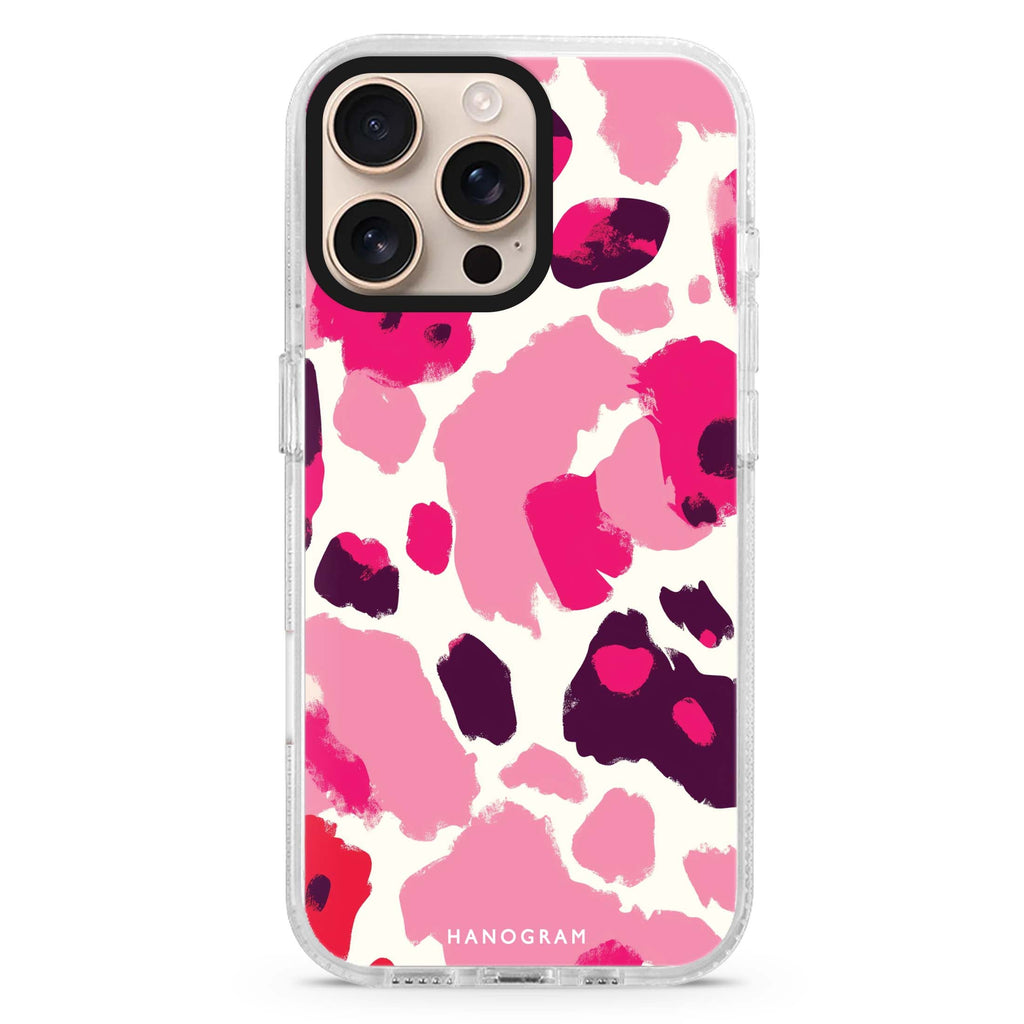 A watercolour floral MagSafe Compatible iPhone 16 Pro Ultra Clear Case - Personalized and Stylish Protection