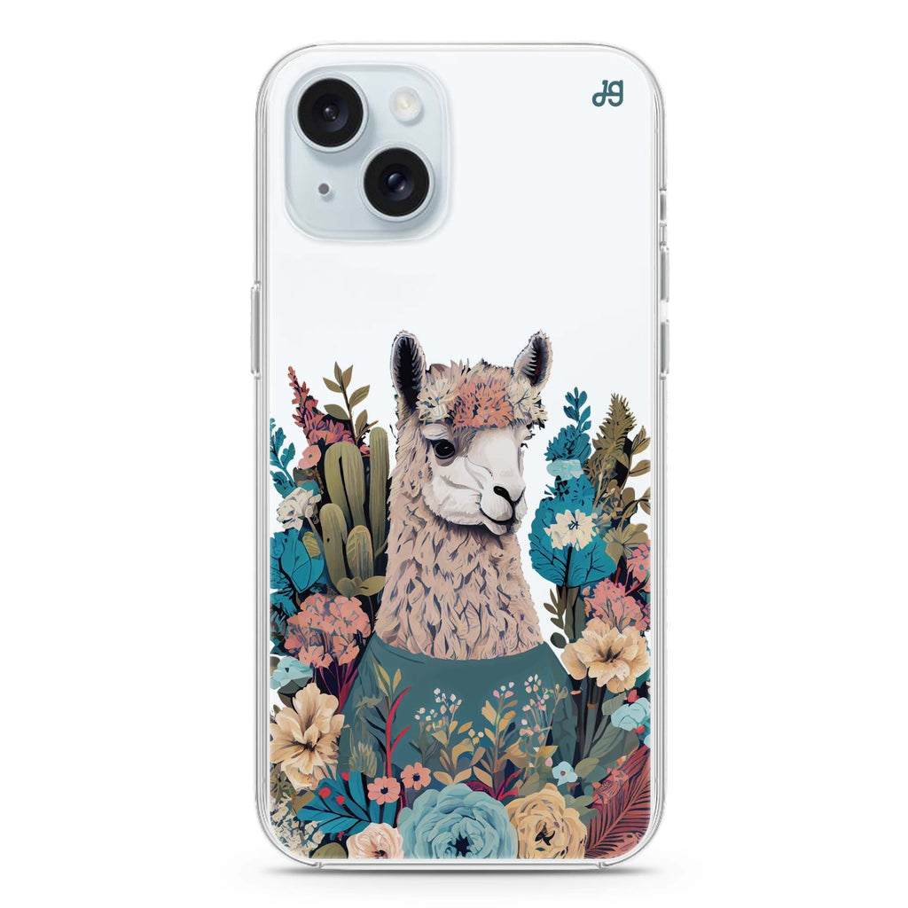 Lama in the garden iPhone Ultra Clear Case