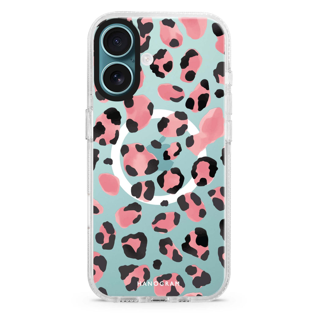 Spotted Glamour MagSafe Compatible iPhone 16 Ultra Clear Case - Personalized and Stylish Protection