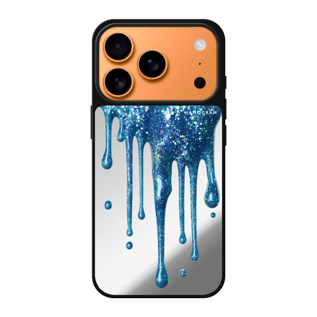 Gleaming Drips abstract iPhone 17 Pro Max mirror case
