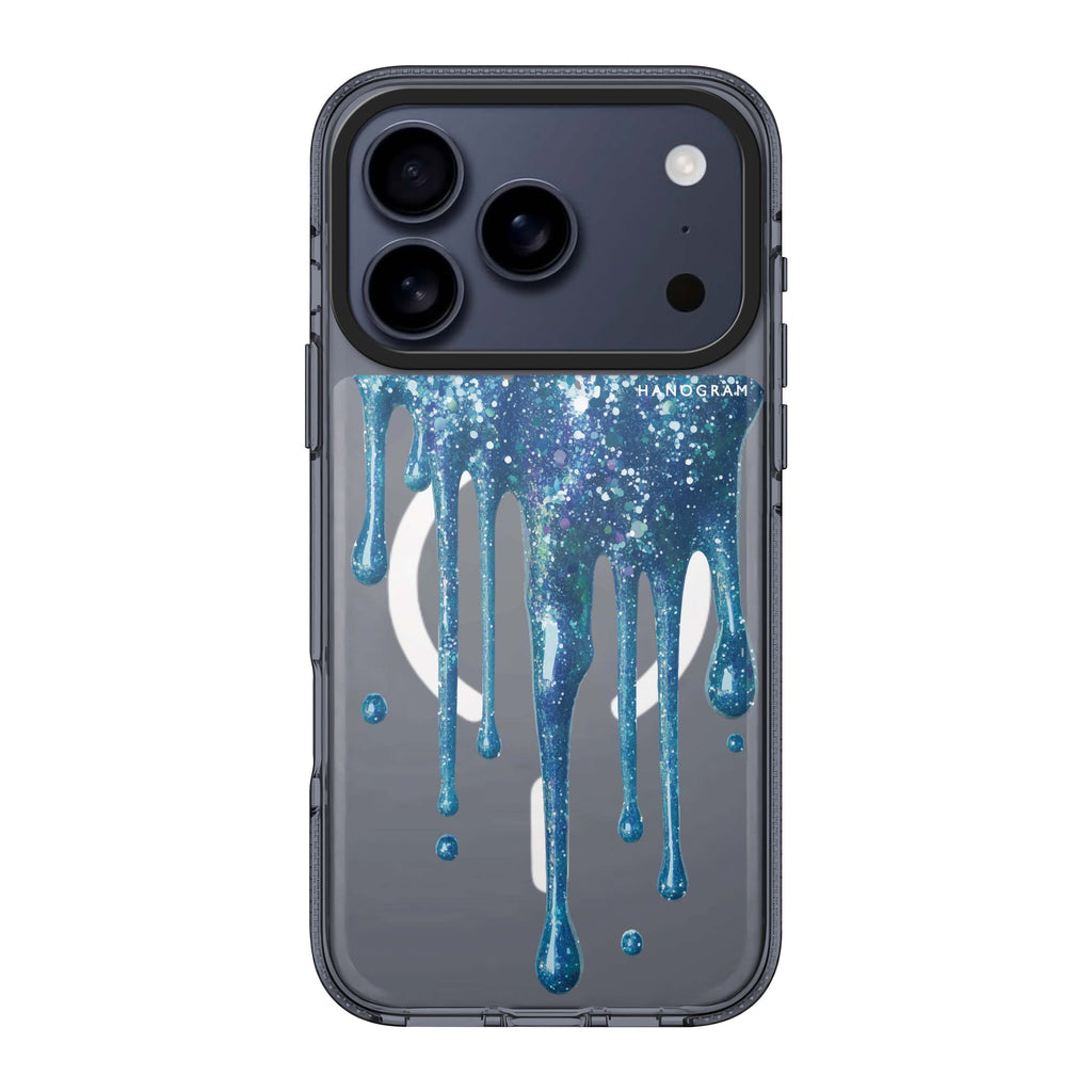Gleaming Drips abstract iPhone 17 Pro Max ultra clear case