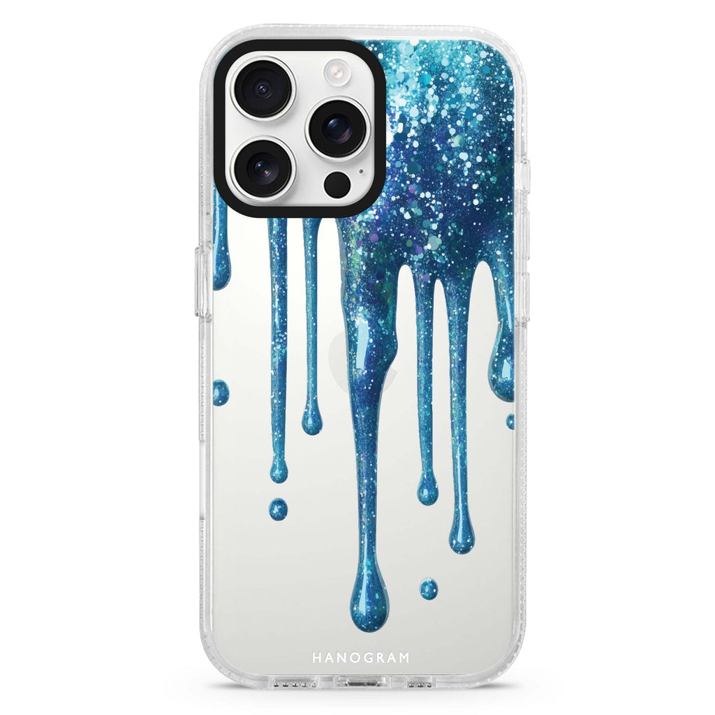 Gleaming Drips iPhone 16 Pro & 16 Pro Max Case - Personalized and Stylish Protection