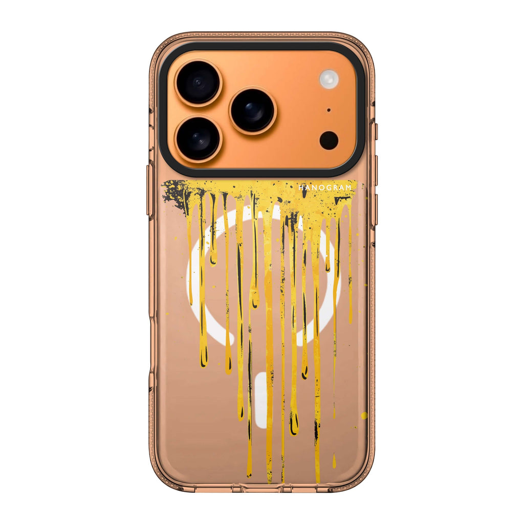 Opulent Flow abstract iPhone 17 Pro Max ultra clear case