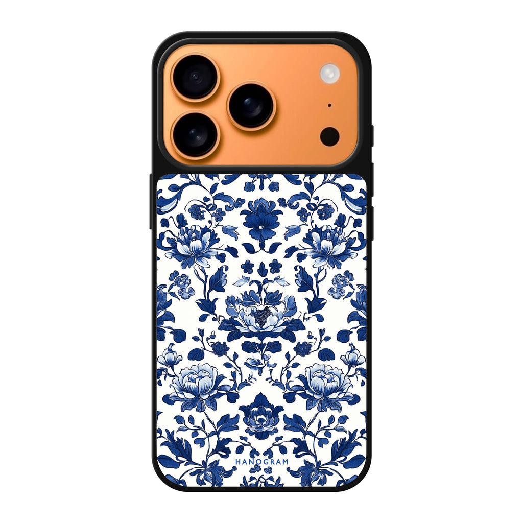Porcelain Elegance fashion elegant iPhone 17 Pro Max mirror case