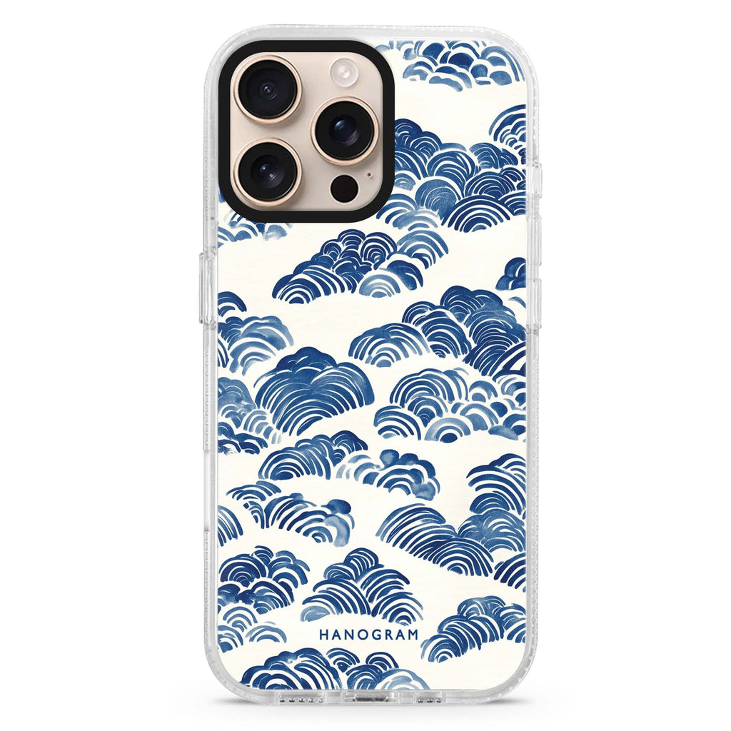 Abstract Doodles MagSafe Compatible iPhone 16 Pro Ultra Clear Case - Personalized and Stylish Protection