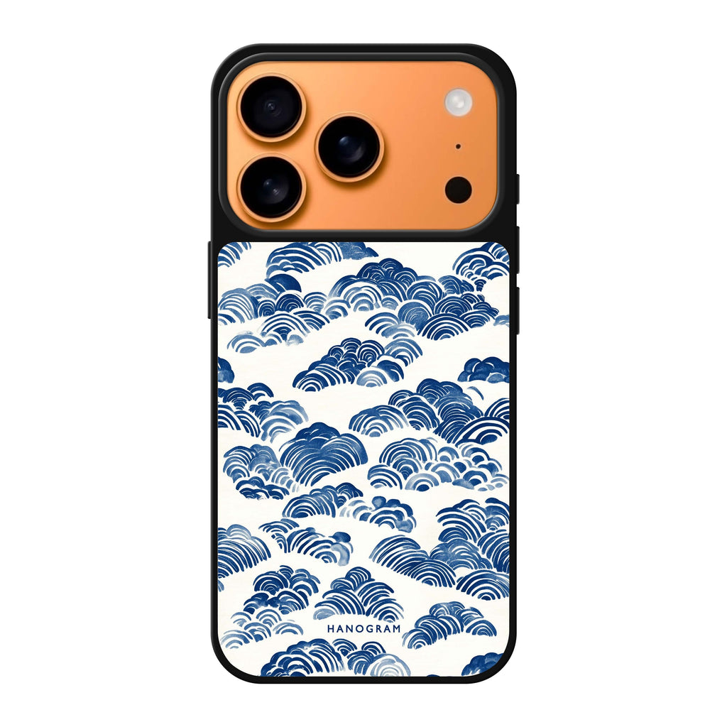 Oriental Grace elegant iPhone 17 Pro Max mirror case