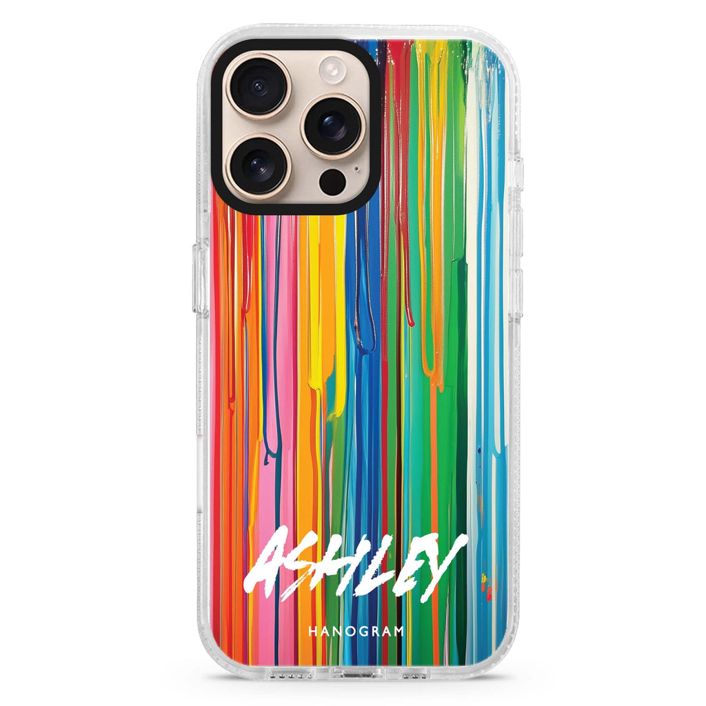 Vivid Stripes iPhone 16 Pro & 16 Pro Max Case - Personalized and Stylish Protection