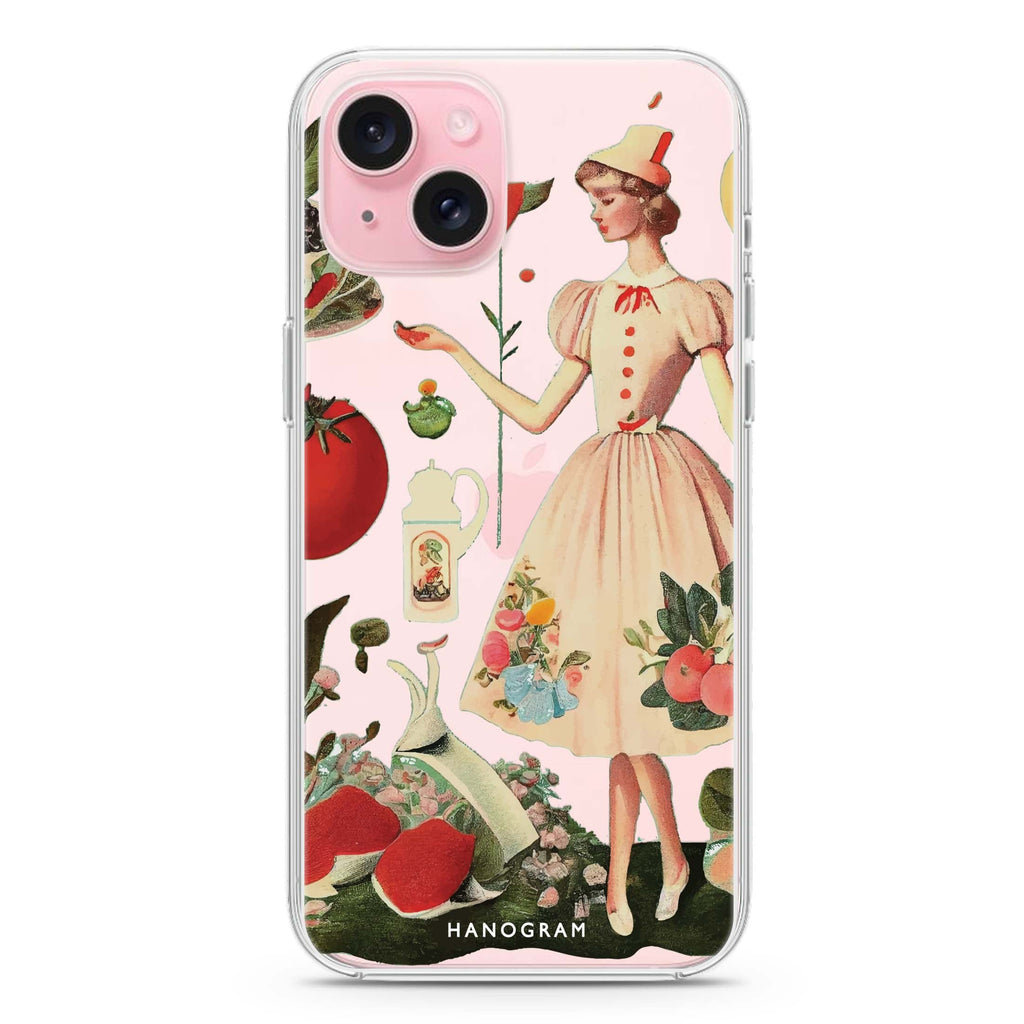 Noble girl iPhone 15 plus Ultra Clear Case
