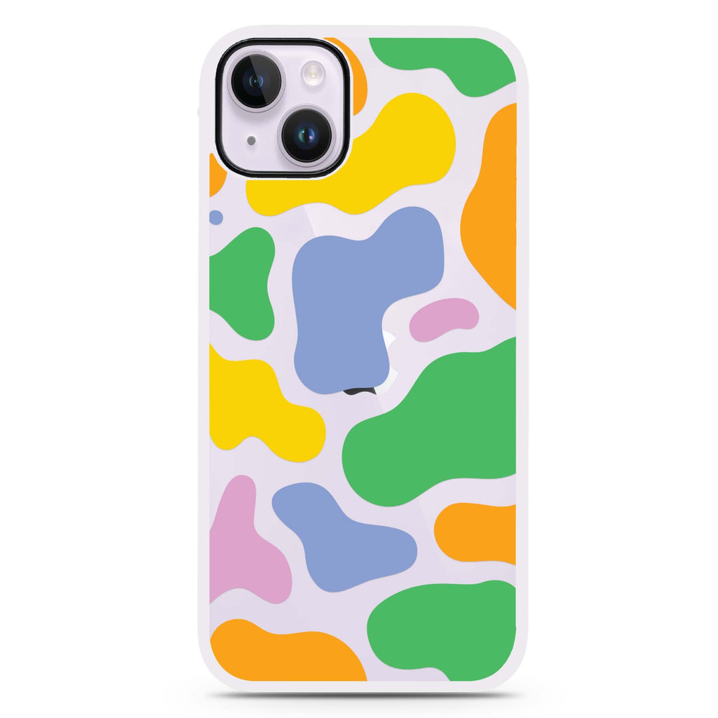Abstract Doodles iPhone 15 Impact Guard Bumper Case