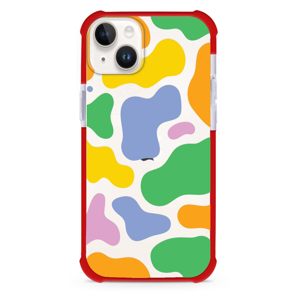Abstract Doodles iPhone 15 Plus Ultra Shockproof Case