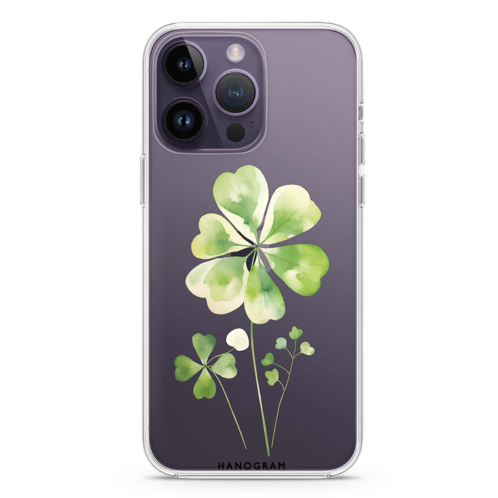 Clover's Heart iPhone 14 Pro Ultra Clear Case