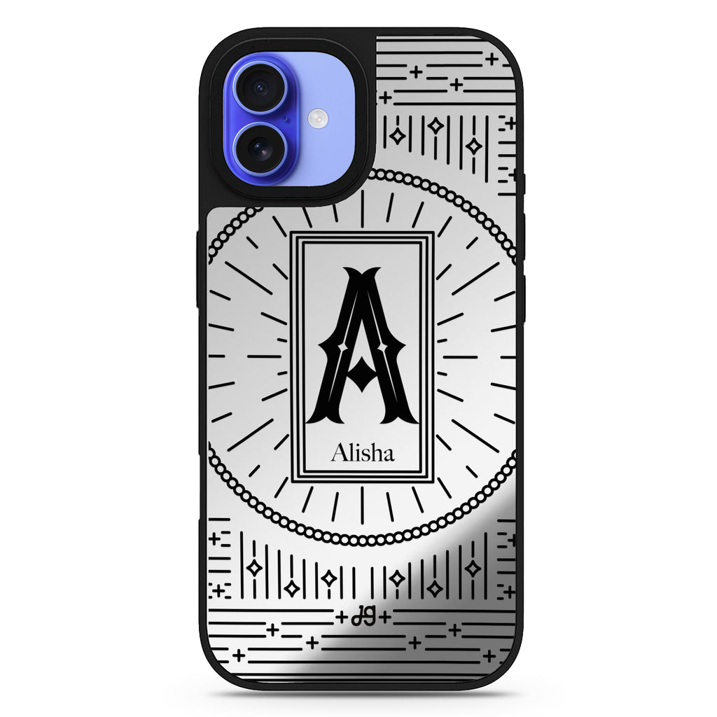 Artistic Monogram II Mirror Case
