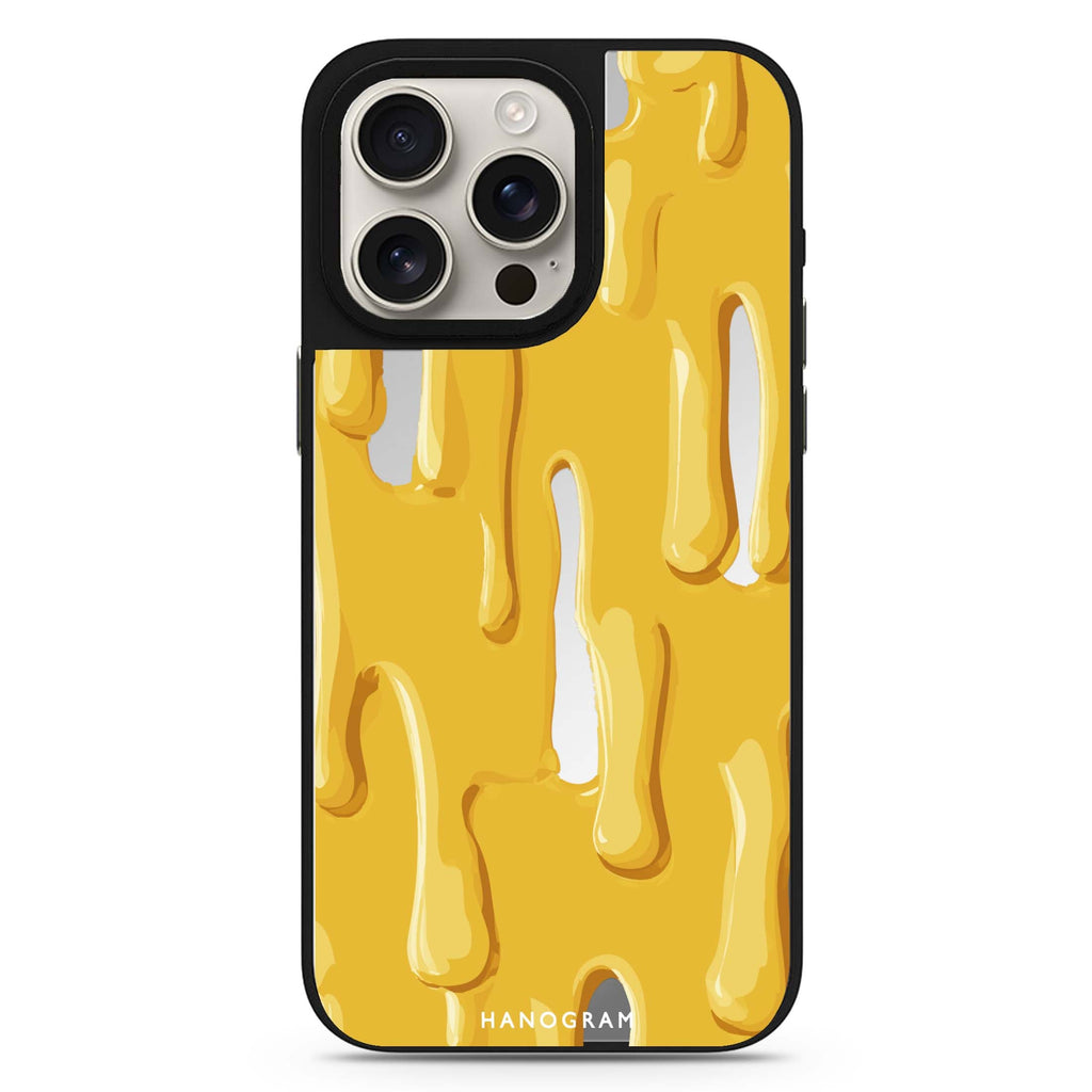 Peanut Butter Drizzle MagSafe compatible mirror case for iPhone 16/15/14 Pro Max and Pro, main view