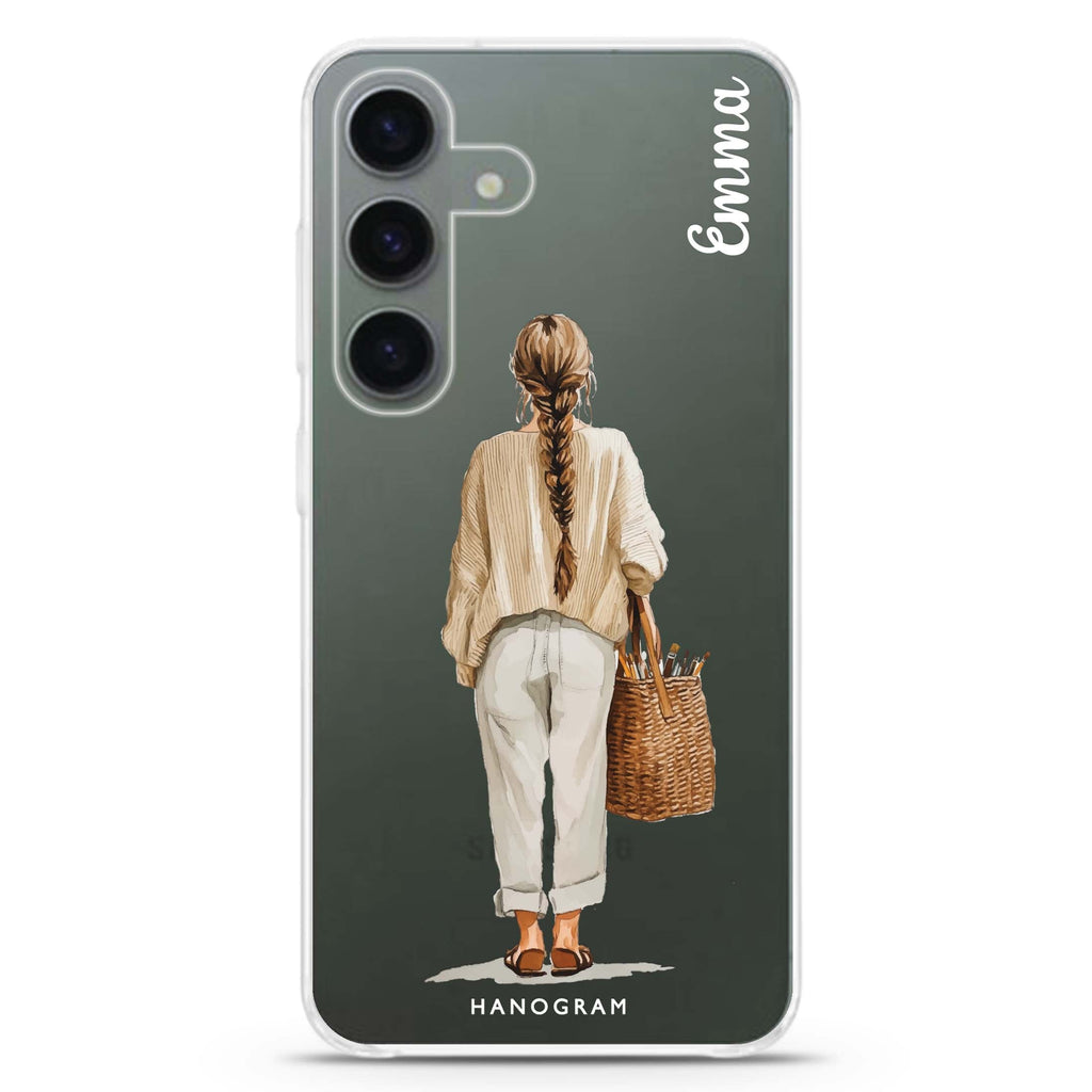 Linen Days Samsung Galaxy Ultra Clear Case