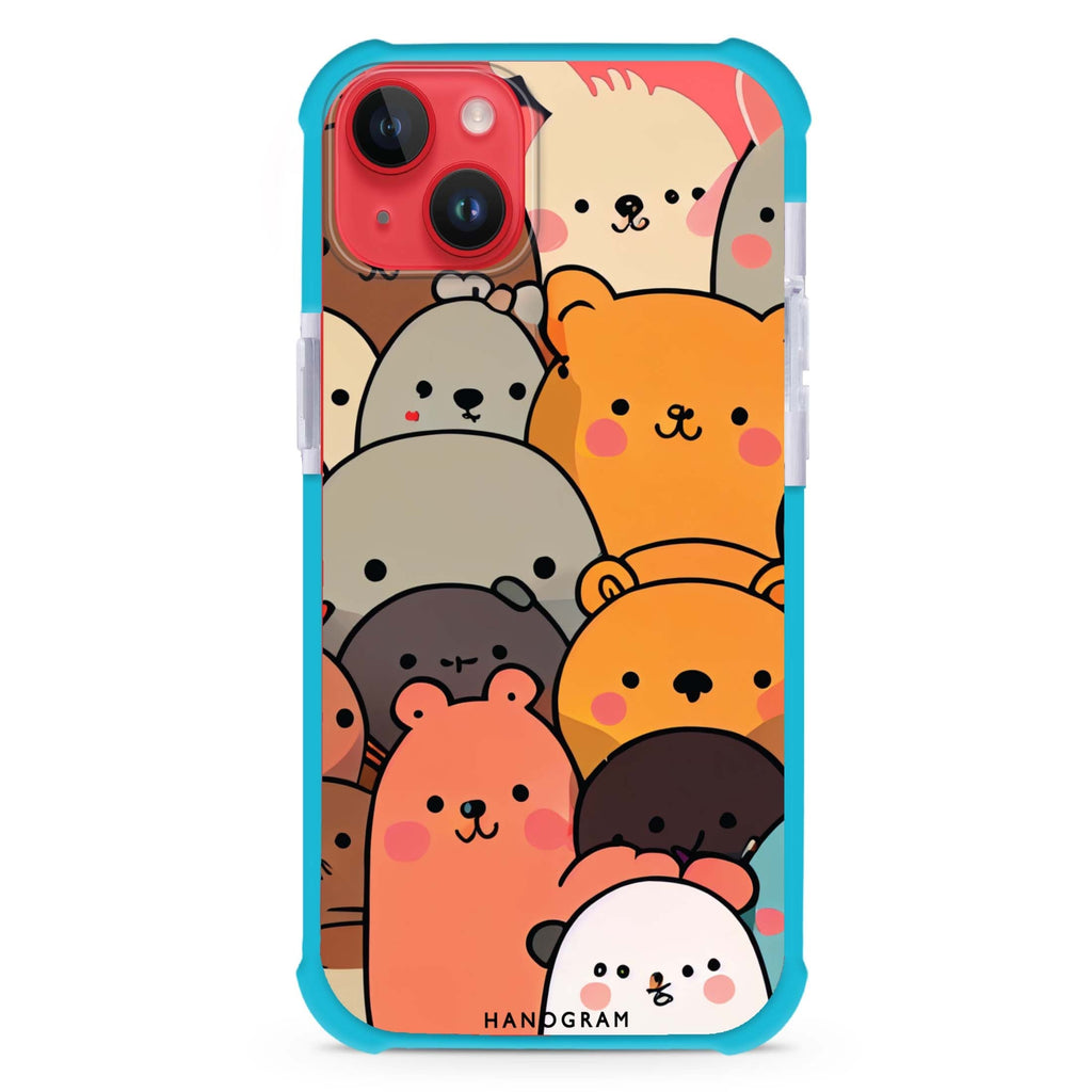 Cute animals iPhone 15 Plus Ultra Shockproof Case