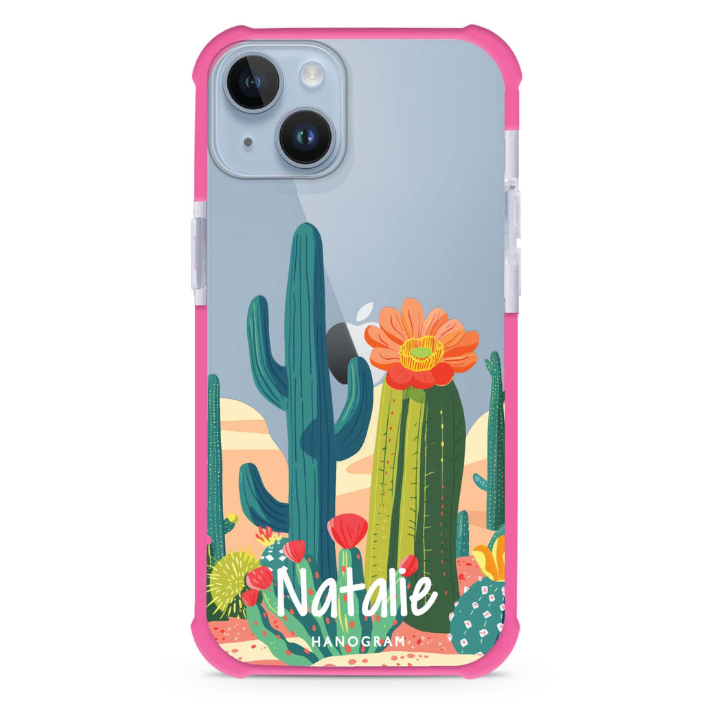 Desert Oasis iPhone 15 Plus Ultra Shockproof Case