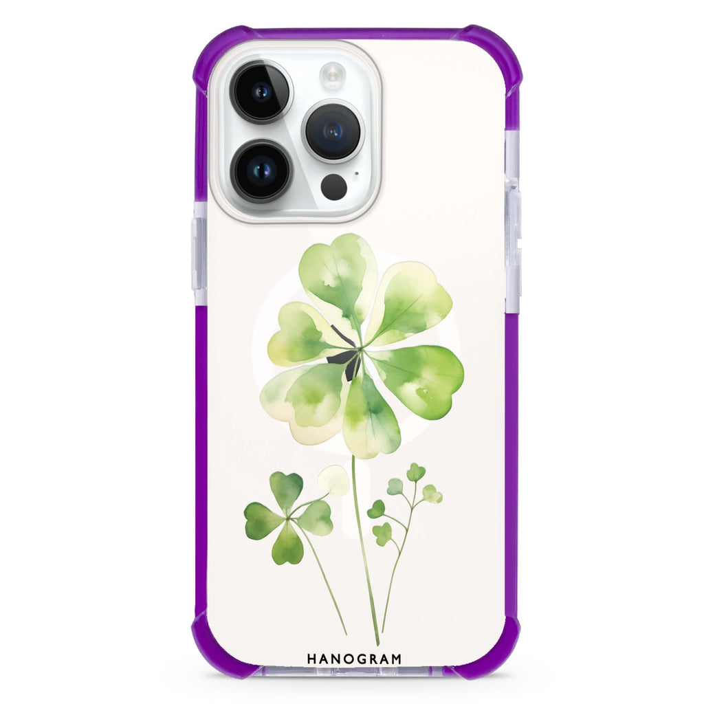 Clover's Heart iPhone 13 Pro MagSafe Compatible Ultra Shockproof Case