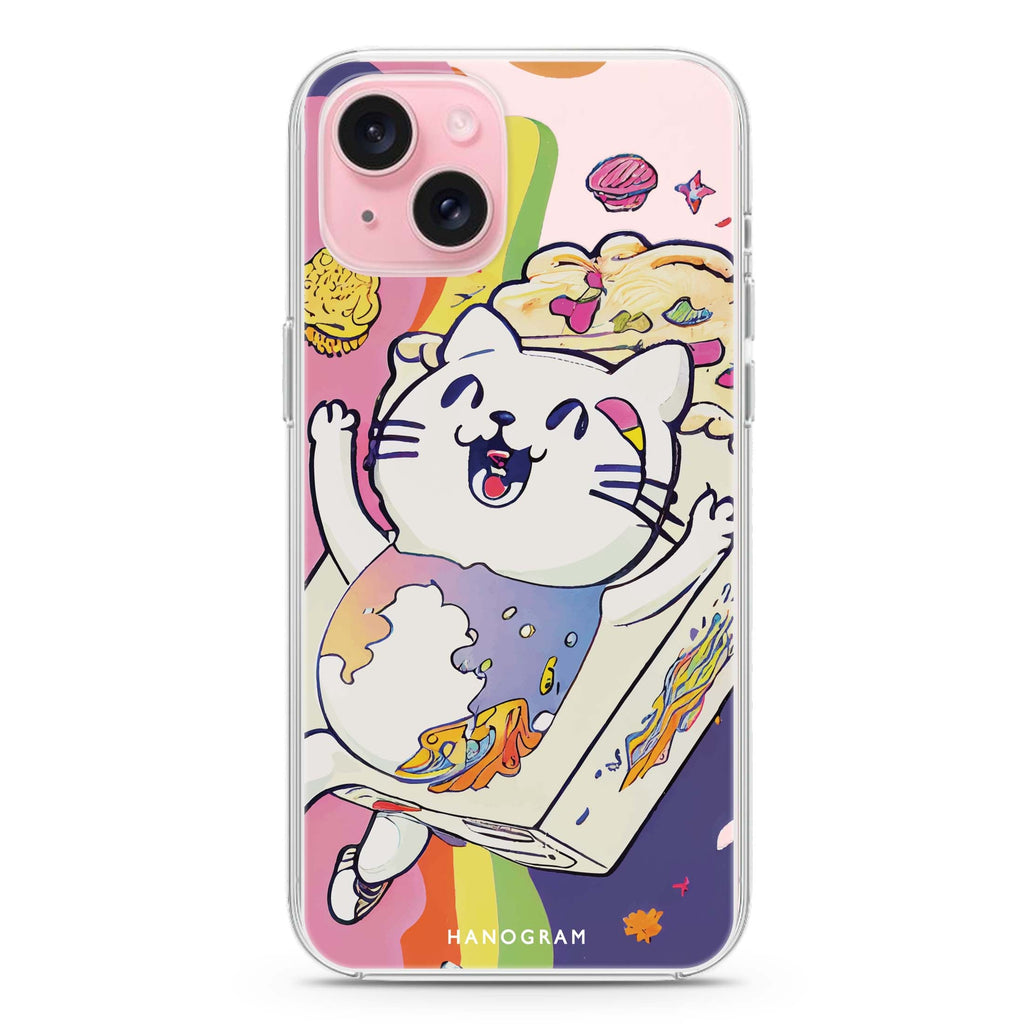 Rainbow Cat iPhone Ultra Clear Case