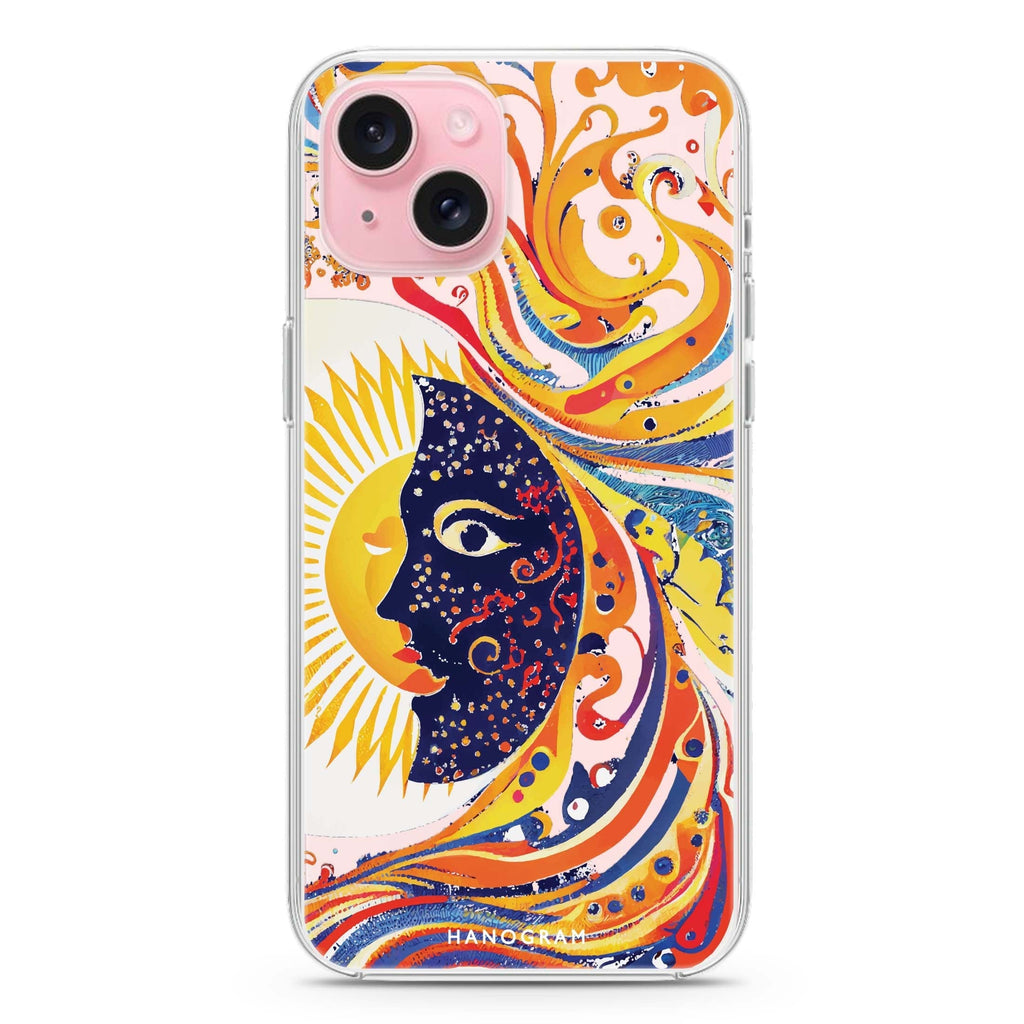 Sun & Moon iPhone Ultra Clear Case