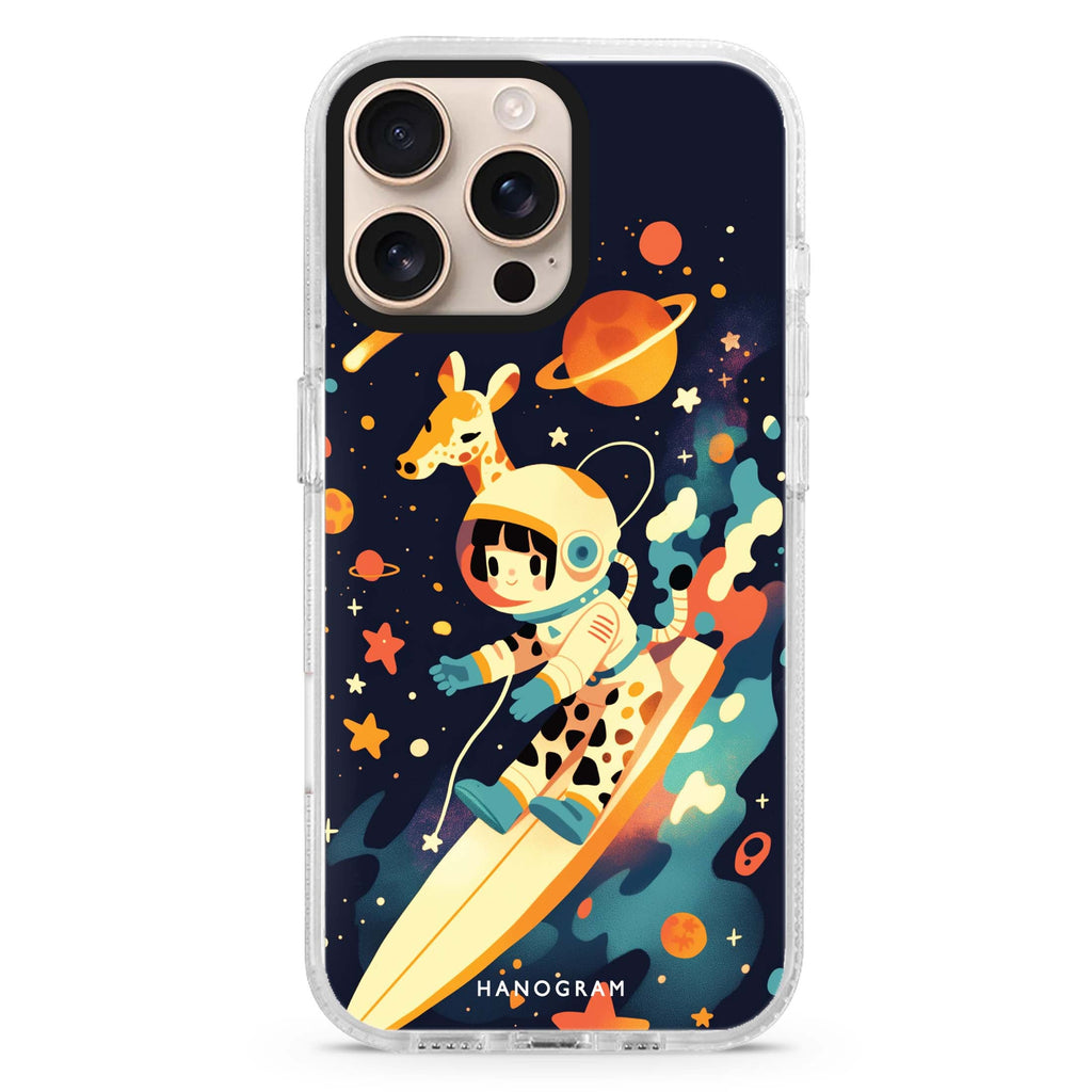 Space Giraffe iPhone 16 Pro & 16 Pro Max Case - Personalized and Stylish Protection