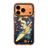 Space Giraffe giraffe animal celestial iPhone 17 Pro Max ultra clear case