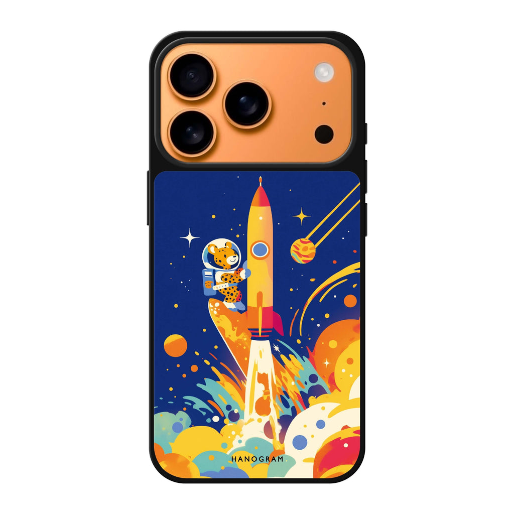 Surfing the Stars star celestial iPhone 17 Pro Max mirror case