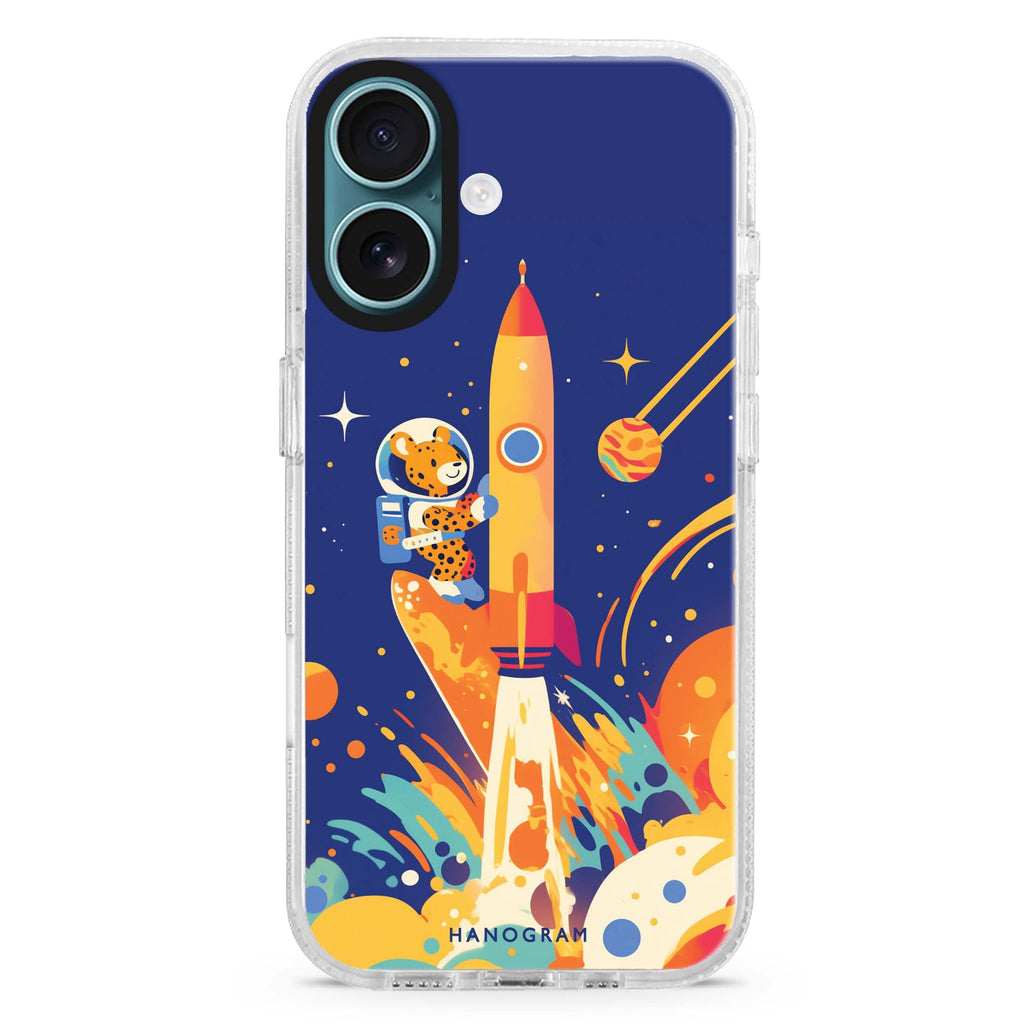 Surfing the Stars MagSafe Compatible iPhone 16 Ultra Clear Case - Personalized and Stylish Protection