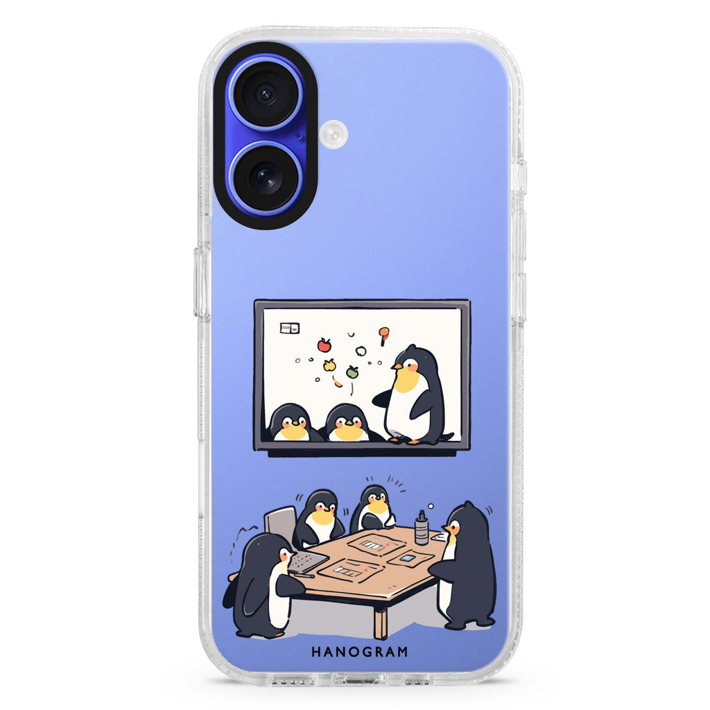 Penguin Presentation iPhone 16/16 Plus Ultra Clear Case