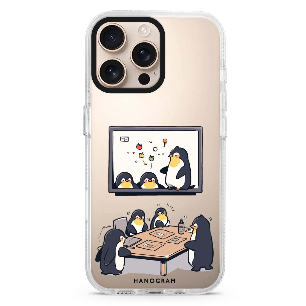 Penguin Presentation iPhone 16 Pro & 16 Pro Max Case - Personalized and Stylish Protection