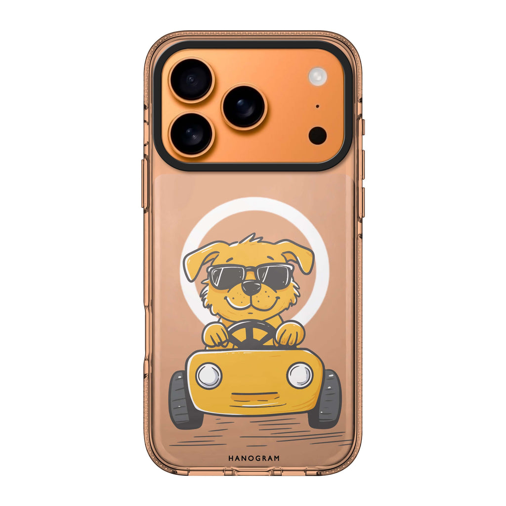 Cool Pup Drive dog animal cute iPhone 17 Pro Max ultra clear case