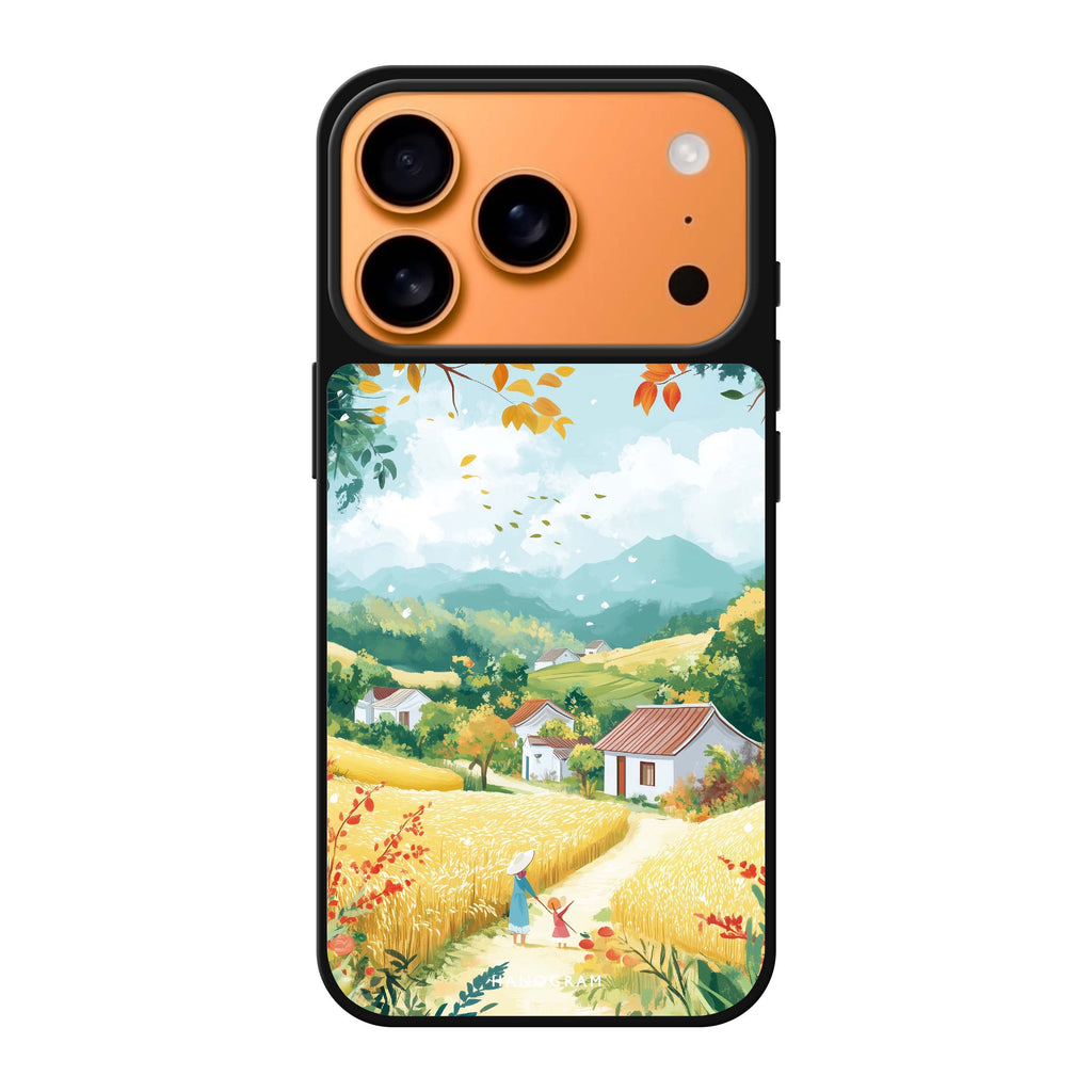 Crisp Harvest autumn nature iPhone 17 Pro Max mirror case