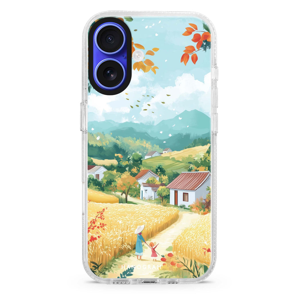 Crisp Harvest MagSafe Compatible iPhone 16 Ultra Clear Case - Personalized and Stylish Protection