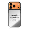 Triple personalized name iPhone 17 Pro Max mirror case