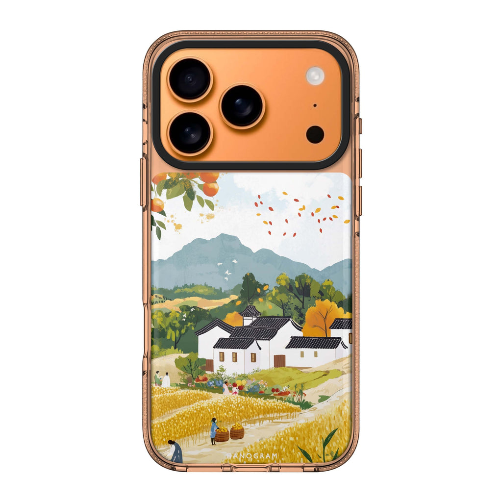 Autumn Balance graphic autumn iPhone 17 Pro Max ultra clear case